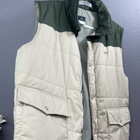 Lacoste puffer  vest jacket men 56/7, preloved I great condition - Picture 14 of 16